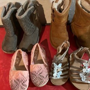 Boots and sandals girls size 6